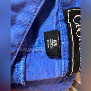 cute deep blue jeans